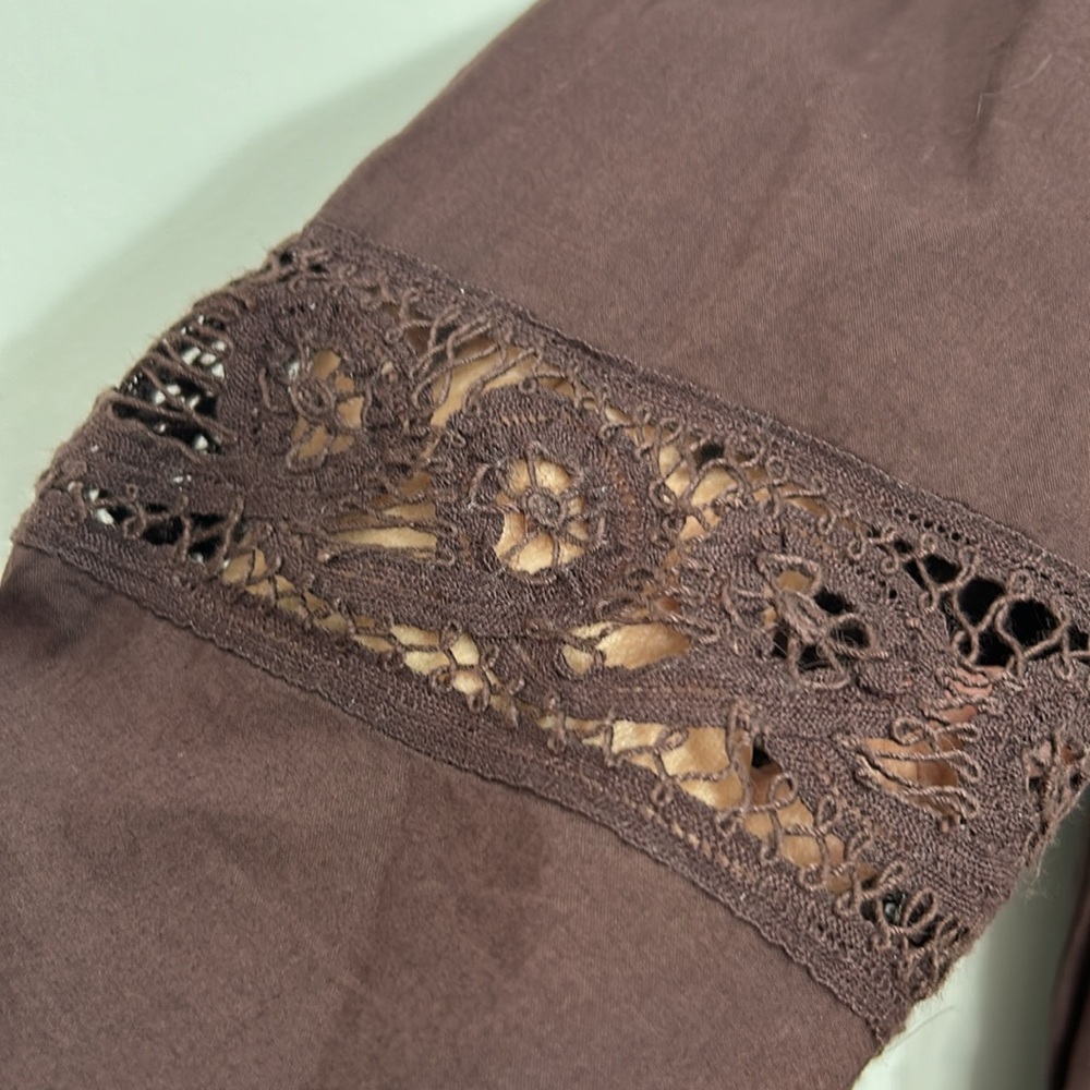 RHODE Chocolate Ruched Mini Dress - Picture 12 of 13